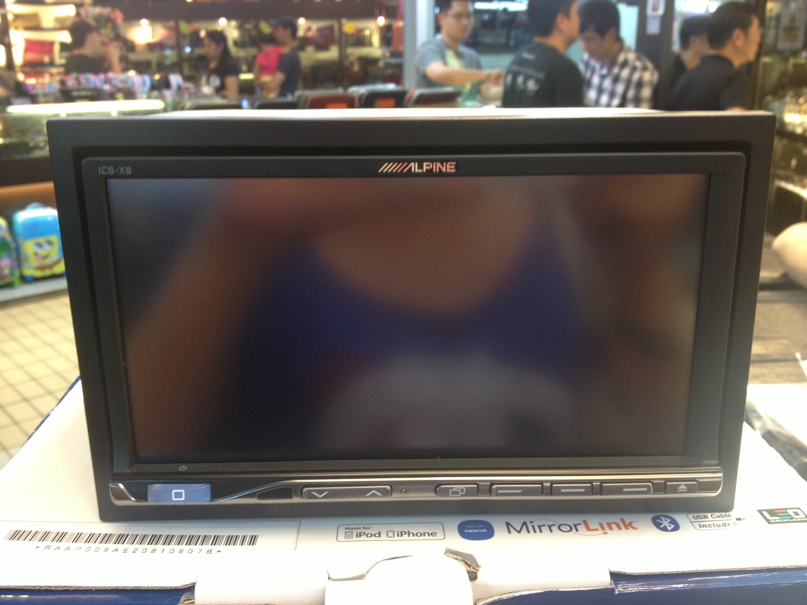 Demac Audio House ALPINE ICSX8 7" LCD DISPLAY BLUETOOTH MIRRORLINK